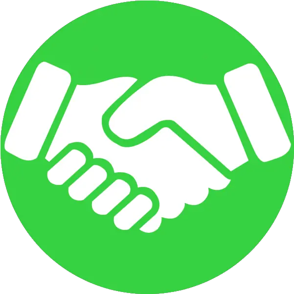  Handshake Icon People Empowering U0026 Restoring Communities Shake Hands Icon Green Png Handshake Logo