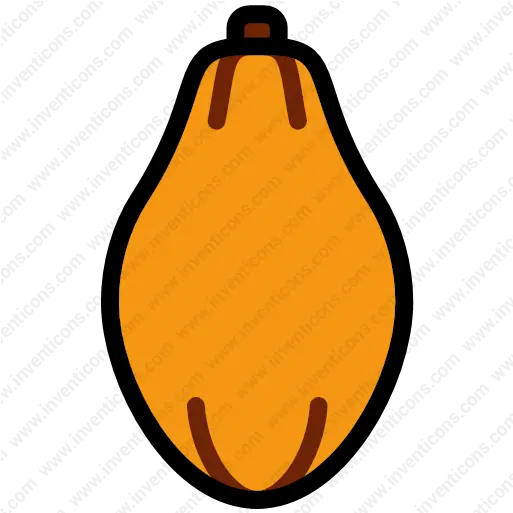  Download Papaya Vector Icon Winter Squash Png Papaya Icon