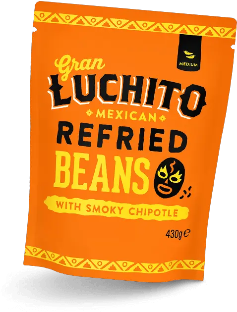  Chipotle Refried Beans Gran Luchito Refried Beans Png Chipotle Icon