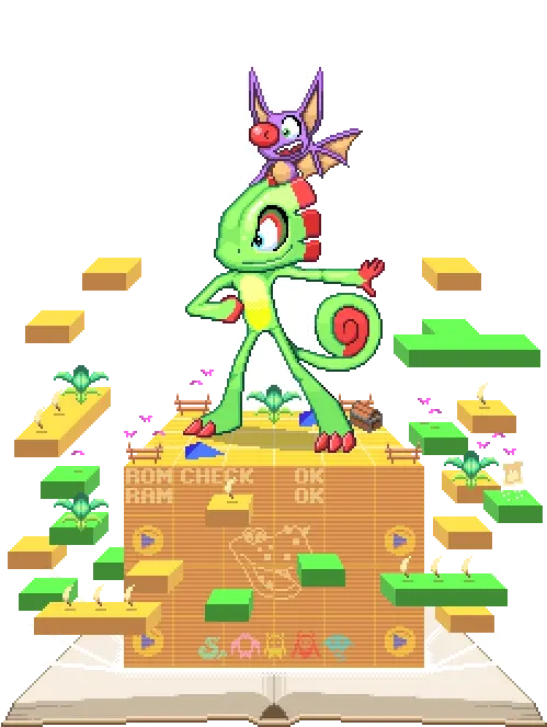  07 Yooka Laylee By Scepterdpinoy Cartoon Png Yooka Laylee Logo