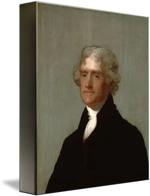  Thomas Jefferson By Gilbert Stuart Janice M Thomas Jefferson Png Thomas Jefferson Png