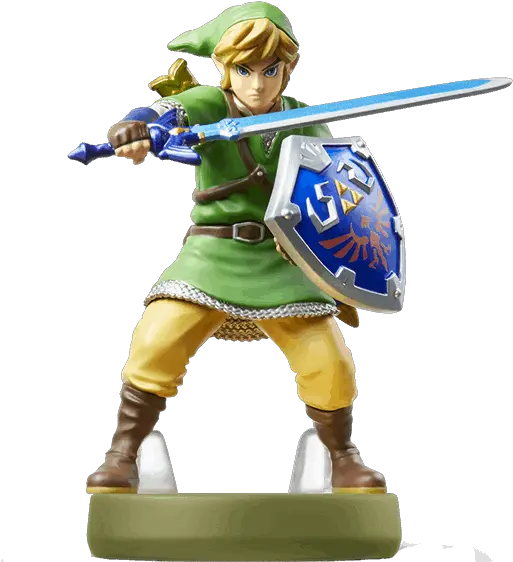  Nintendo Amiibo Legend Of Zelda Skyward Sword Link Amiibo Png Breath Of The Wild Link Png