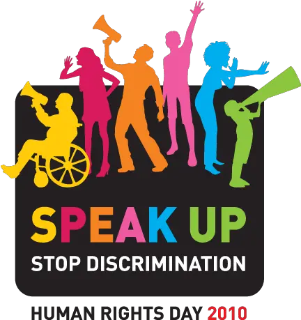  Celebrate Human Rights Day Stop Discrimination Png Human Being Icon