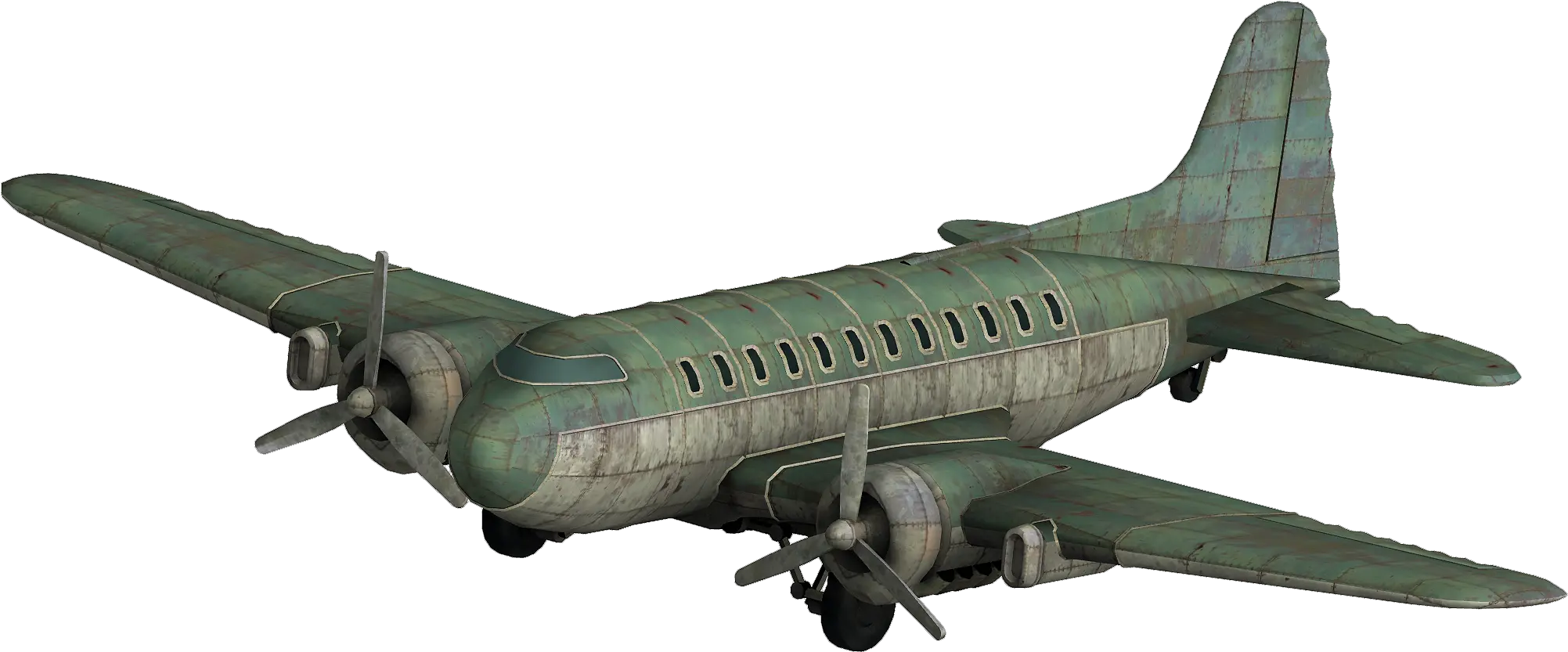  Download Hd Transport Plane Fallout New Vegas Airplane Fallout New Vegas Planes Png Airplane Transparent