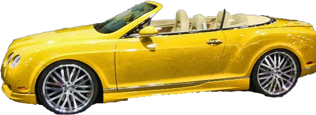  Bentley Yellow Psd Official Psds Convertible Png Bentley Png