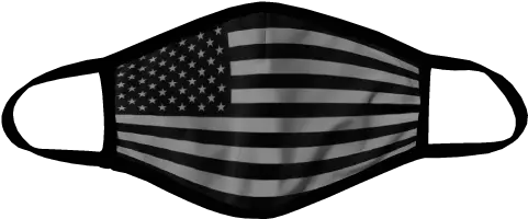 Usa Flag Black And Grey Mask Patrick Mahomes Face Mask Png Usa Flag Transparent