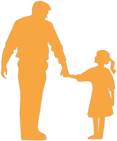  Transparent Png Svg Vector File Father And Daughter Holding Hands Father Png