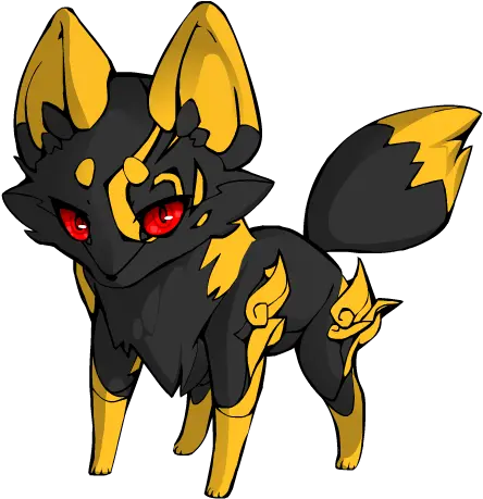  Profile Fox As An Umbreon Png Umbreon Transparent