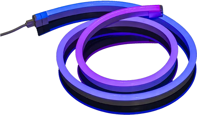  Led Chasing Neon Flexible Rated For Extreme Weather Circle Png Neon Lines Png