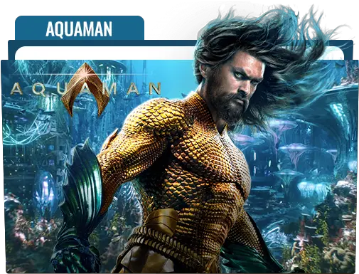  Aquaman 2019 Folder Icon Free Download Designbust Aquaman Movie Folder Icon Png Aquaman Png