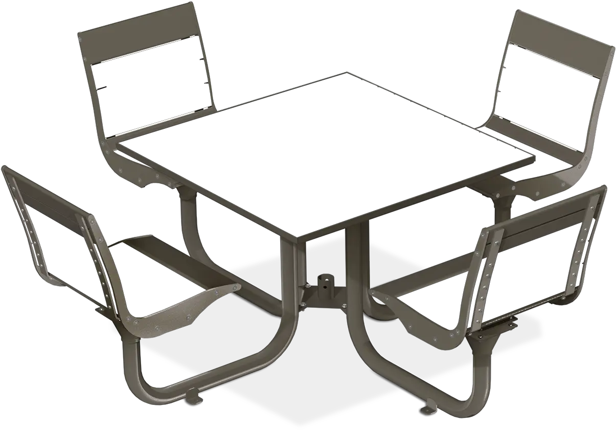  Anova Beacon Hill Thermory Table 4 Swivel Seats Bh1840st Outdoor Table Png Table And Chair Icon