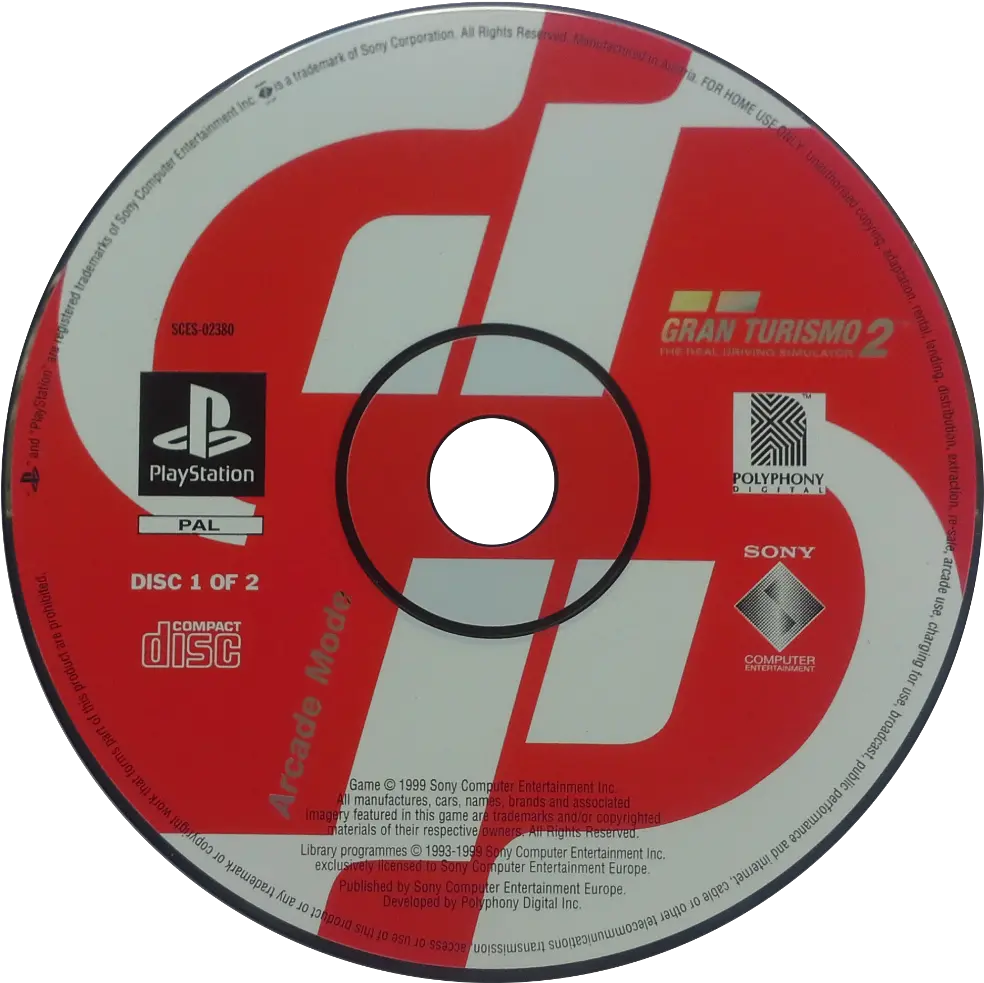  Gran Turismo 2 Details Launchbox Games Database Gran Turismo 2 Ps1 Disc Png Gran Turismo Logo