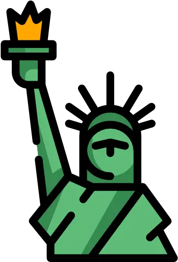  Statue Of Liberty Free Vector Icons Designed By Freepik Statue Of Liberty Head Icon Png Statue Of Liberty Icon Png