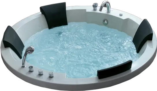  Download Oliver Hydro Massage Luxury Bathtub Harga Jacuzzi Round Bathing Tub Png Tub Png