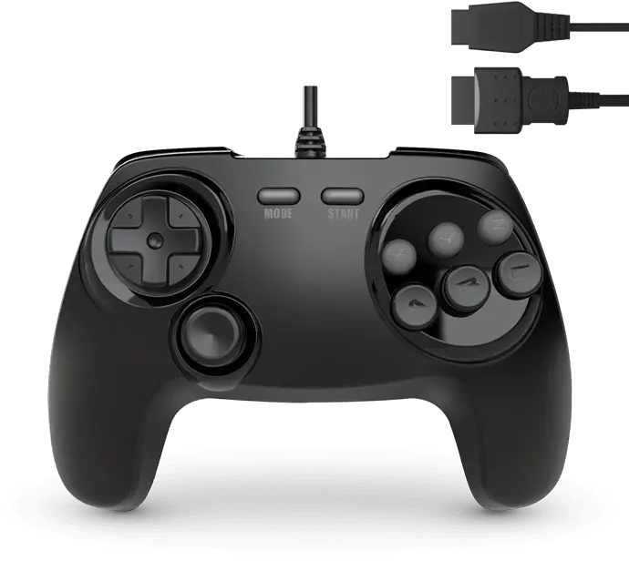  Brawlergen Retro Fighters Retro Fighters Sega Saturn Controller Png Sega Genesis Logo Png