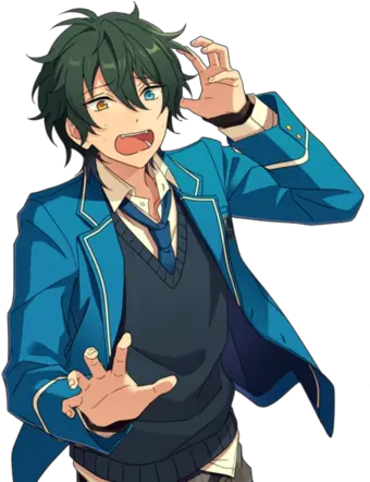  Mika Kagehiragallery The English Ensemble Stars Wiki Enstars Guy With Green Hair Png Wei Wuxian Icon