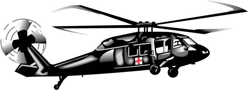  Helicopter Clipart Uh Uh 60 Medevac Png Transparent Png Sikorsky Black Hawk Helicopter Transparent