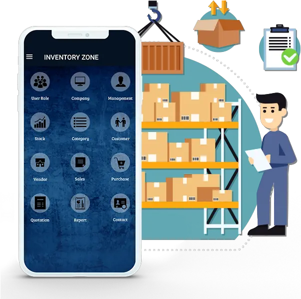  Pocket Inventory For Warehouse And Retail Stores Appcoup Smartphone Png Inventory Png