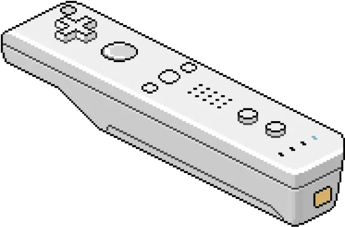  Download Wii Remote Pixel Art Wii Remote Clipart Png Wii Remote Png