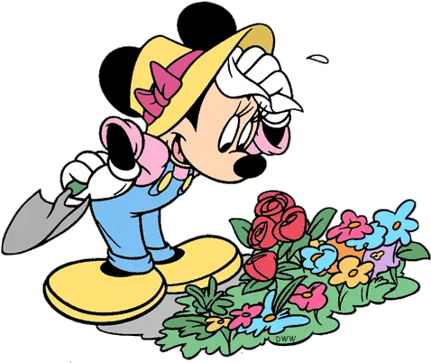  Latisha Jones Clipart Minnie Mouse Garden Png Minnie Icon