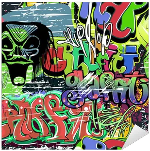  Graffiti Wall Vector Seamless Background Sticker U2022 Pixers We Live To Change Graffiti Png Graffiti Transparent Background