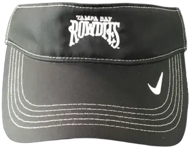  Tampa Bay Rowdies Nike Visor Black With Nike Png Nike Logo Black