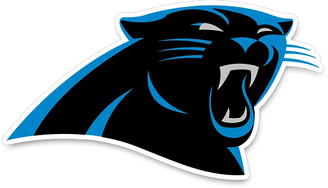  Carolina Panthers Nfl Logo Sticker Carolina Panthers Logo Png Nfl Logo Png