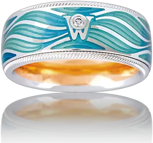  Wellendorff Magic Waves Ring Magic Water Rings Png Waves Transparent