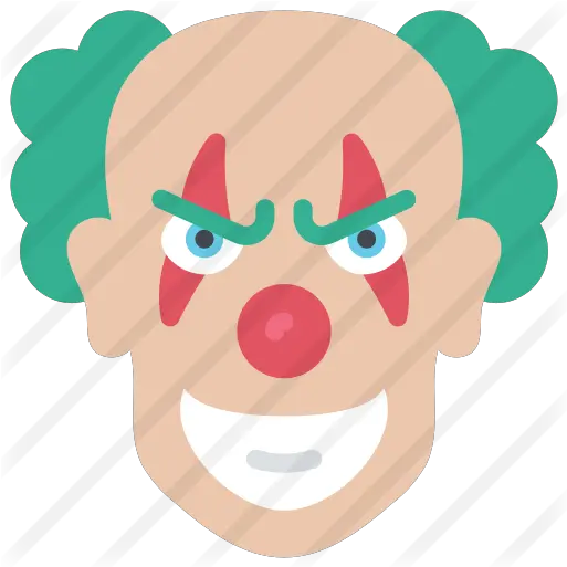  Clown Free Halloween Icons Cartoon Png Clown Face Png