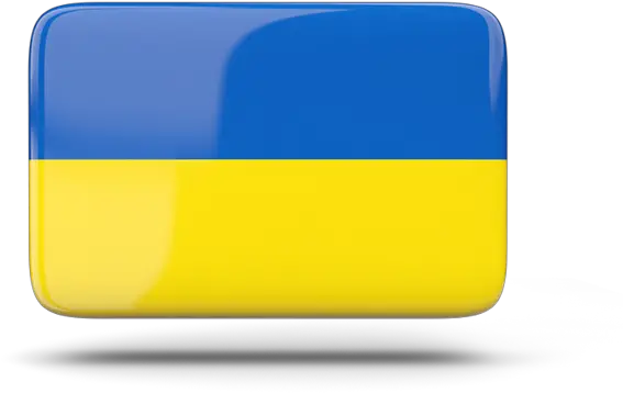  Rectangular Icon With Shadow Illustration Of Flag Ukraine Horizontal Png Rectangle Icon