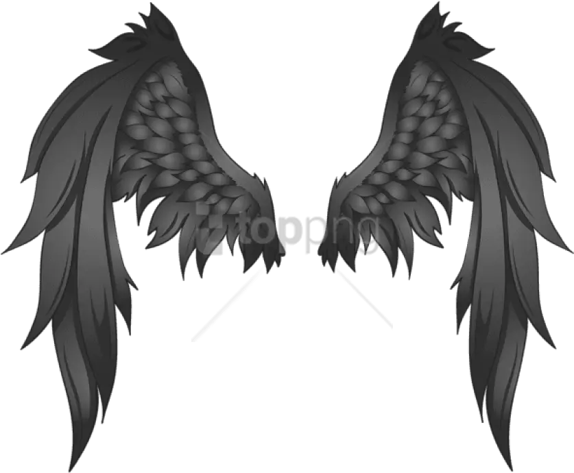  Black Wings Clipart Png Photo Transparent Glow Wings Png Wings Clipart Png