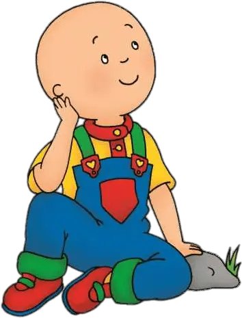  Caillou Daydreaming Transparent Png Transparent Caillou Png Caillou Png