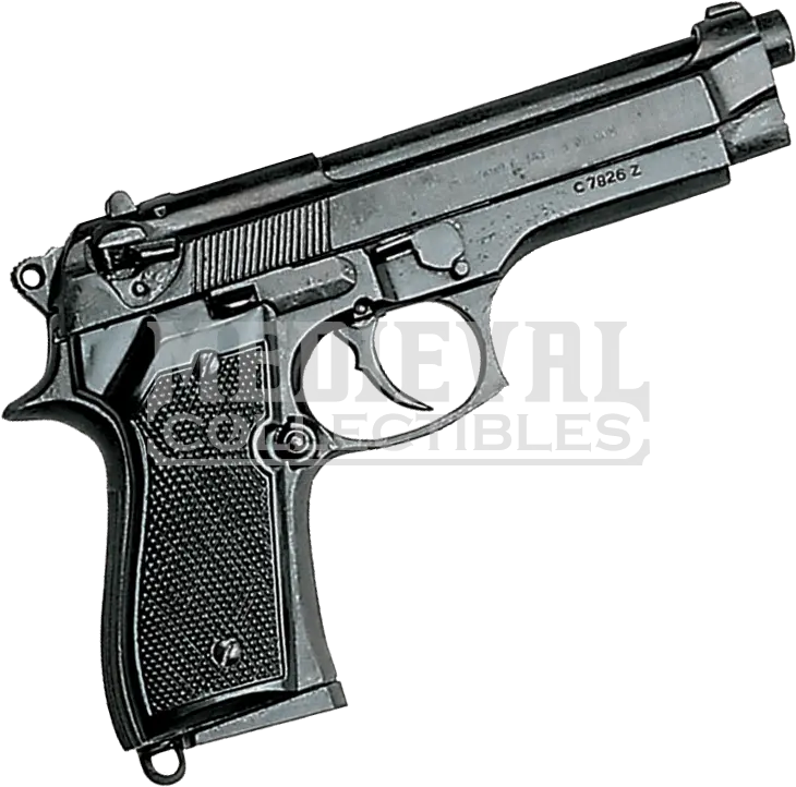  Beretta 92f 9mm Pistol Black 9mm Pistol Clipart Full 9mm Beretta Png Pistol Transparent