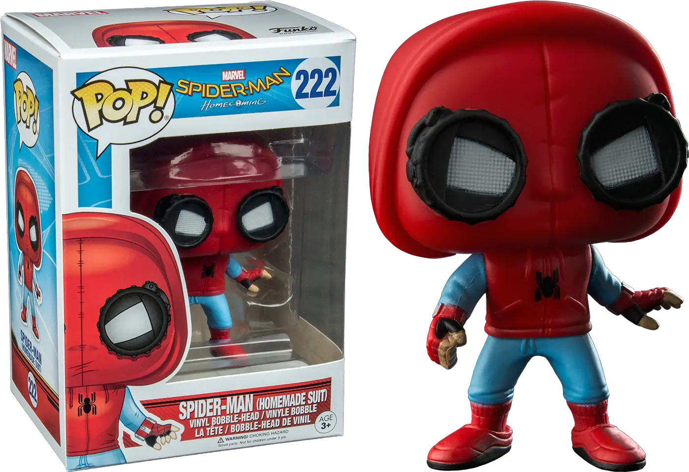  Spider Man Pop Vinyl Figure Spiderman Homecoming Pop Vinyl Png Spider Man Homecoming Png