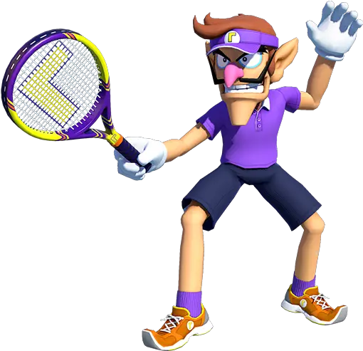  Mario Tennis Aces Has Been Released Featuring Waluigi In Mario Tennis Waluigi Png Waluigi Png