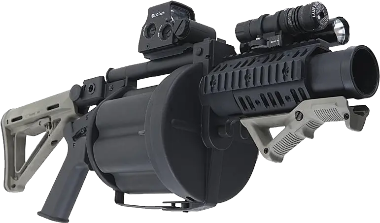  Grenade Launcher Png Grenade Launcher M416 Gun Grenade Transparent Background