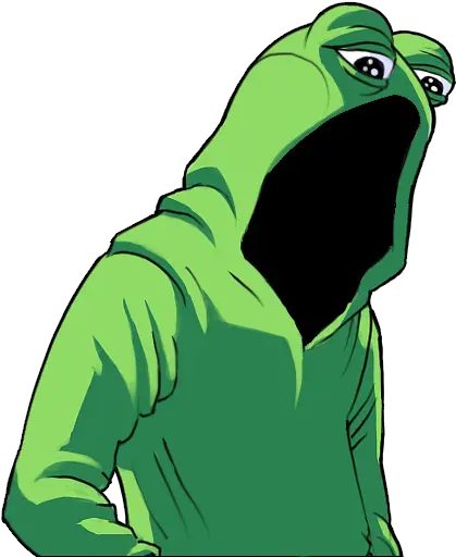  Download I Recognise That Frog Hoodie Sad Feels Pepe Pepe The Frog In A Hoodie Png Pepe Frog Transparent