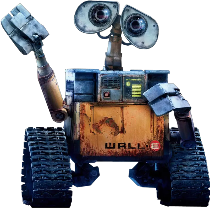  Wall E Back View Transparent Png Image Wall E Transparent Background Wall E Png