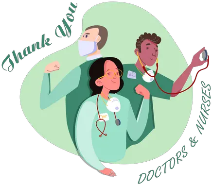  Best Premium Thank You To Doctors U0026 Nurse Illustration Language Png Male Nurse Icon