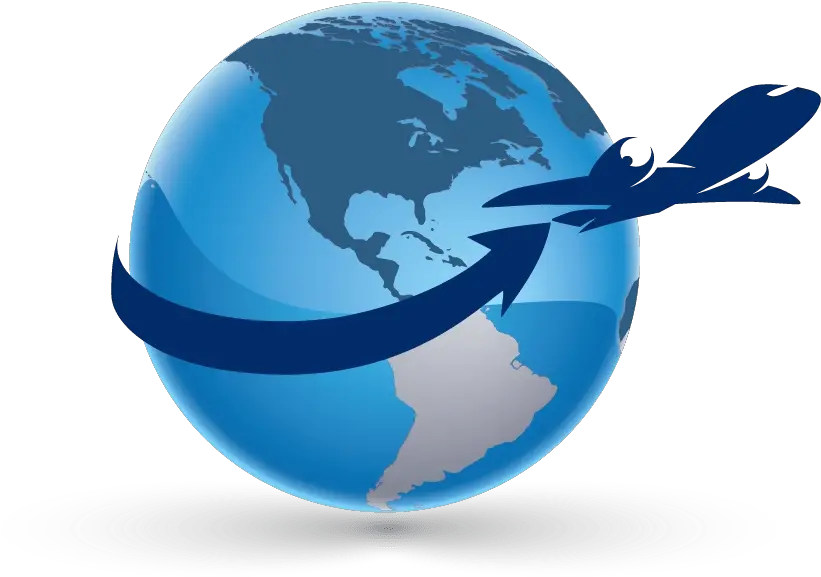  Airplane Globe Logo Computer Software Globe And Plane Logo Png Globe Logo Png