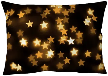  Gold Stars Bokeh Background Throw Pillow U2022 Pixers We Live To Change Star Bokeh Png Gold Star Transparent Background