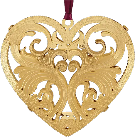  Filigree Heart Decorative Png Filigree Png