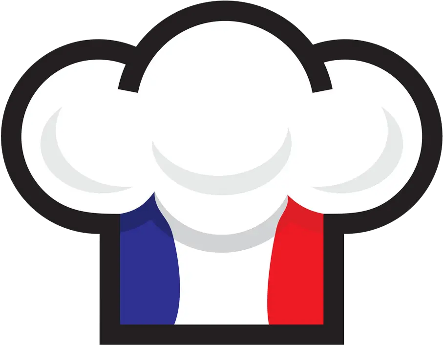  French Flag Clipart World French Flag In Chefs Hat French Flag Icon Transparent PNG