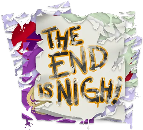  The End Spray Fortnite Wiki Illustration Png The End Png