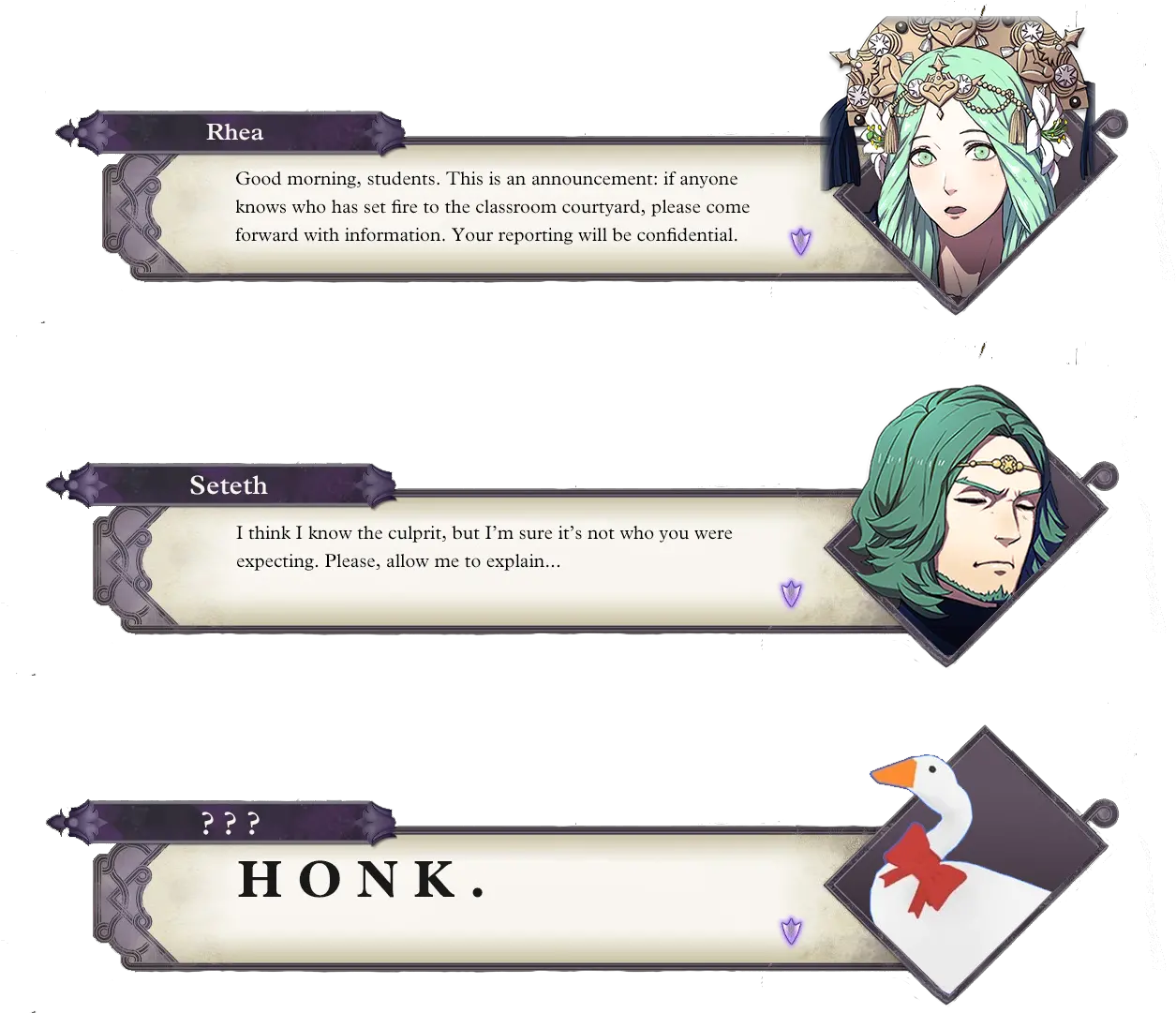  I Found The Chat Box Template And Font Fire Emblem Three Houses Font Png Chat Box Png