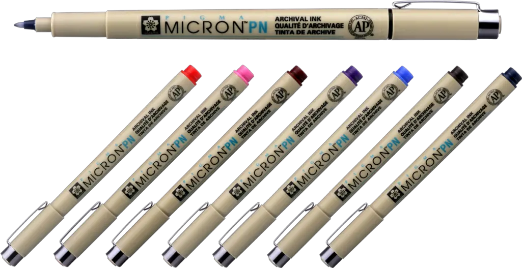  Pigma Micron Pnsakura Color Products Corp Sakura Pigma Micron Pen Transparent Png Ink Pen Png