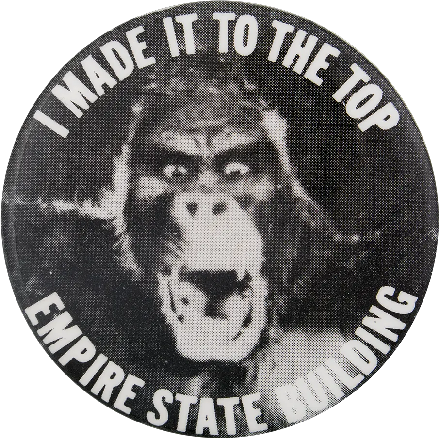  Empire State Building Busy Beaver Button Museum King Kong 1933 Png Empire State Building Png