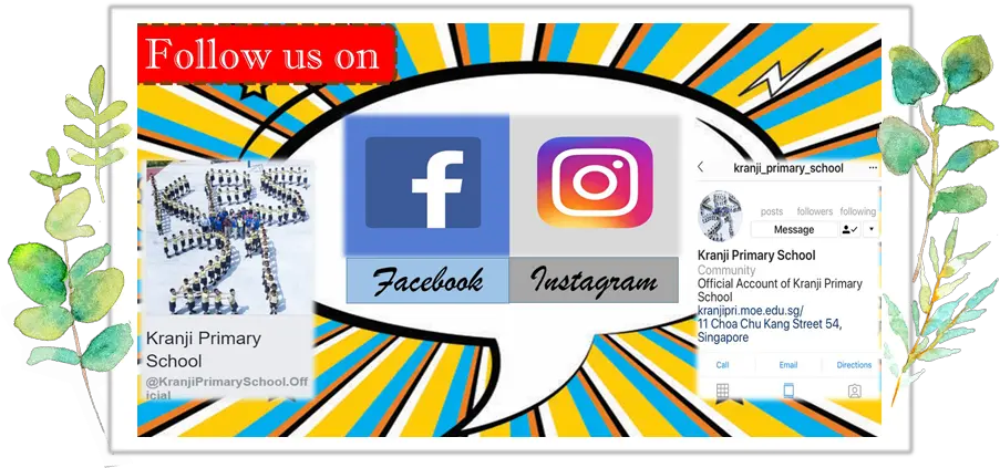  Follow Us Graphic Design Follow Us On Instagram Png