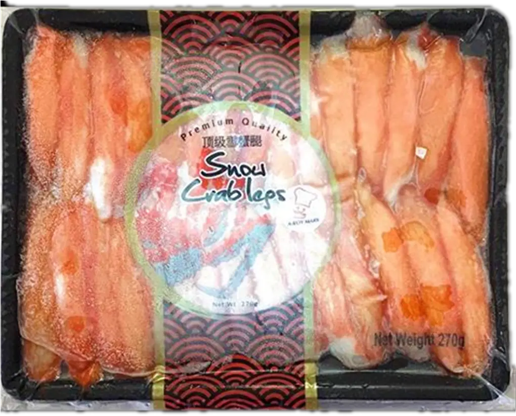  Snow Crab Legs 270g Frozen Food Foods Supply Suppliers Png