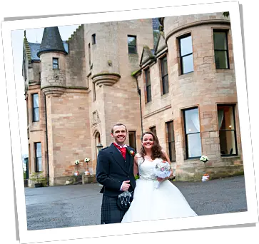  Broomhall Castle Home Wedding Png Wedding Couple Png